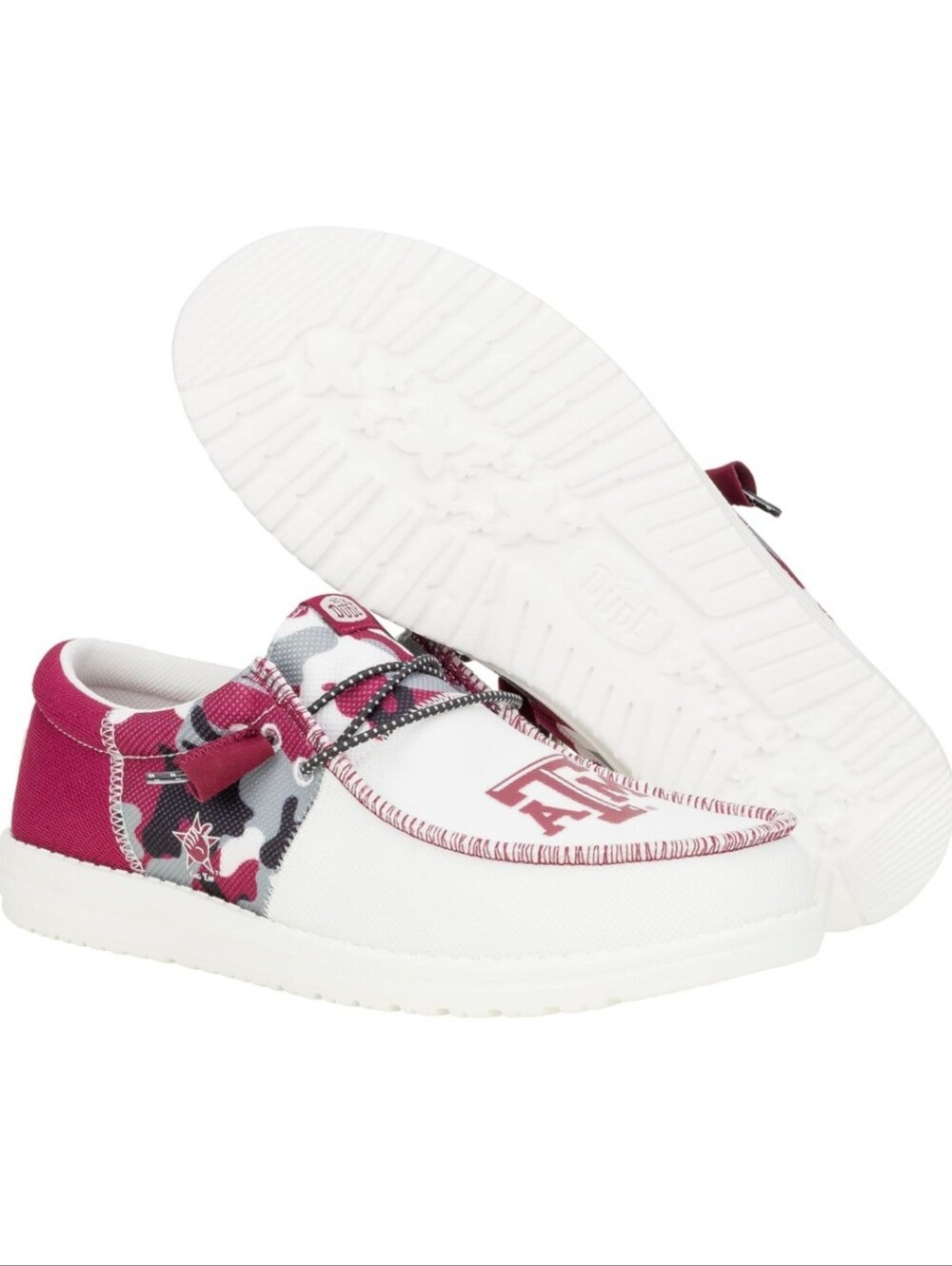 NIB - Men's Wally Tri Texas A&M - Texas AM White/Maroon Size 11